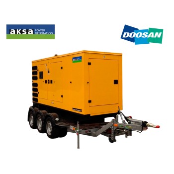 Передвижная дизельная электростанция AKSA AD 825 на шасси с АВР Передвижная дизельная электростанция AKSA AD 825 на шасси с АВР