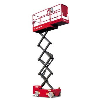 Самоходный ножничный подъемник QXE140 OXLIFT 11800 мм 320 кг Самоходный ножничный подъемник QXE140 OXLIFT 11800 мм 320 кг