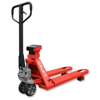 Гидравлическая тележка с весами и принтером OX 20VP OXLIFT 2000 кг Гидравлическая тележка с весами и принтером OX 20VP OXLIFT 2000 кг