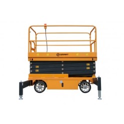 Подъемник ножничный несамоxодный SJY-0.3-7 (380V, 300 кг, высота подъема 7 м) SMART Подъемник ножничный несамоxодный SJY-0.3-7 (380V, 300 кг, высота подъема 7 м) SMART