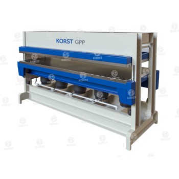 Горячий пневматический пресс Korst GPP-2512 для склеивания и облицовки заготовок Горячий пневматический пресс Korst GPP-2512 для склеивания и облицовки заготовок