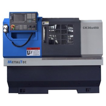 Токарный станок c ЧПУ с горизонтальной станиной MetalTec CK 36x450 Токарный станок c ЧПУ с горизонтальной станиной MetalTec CK 36x450