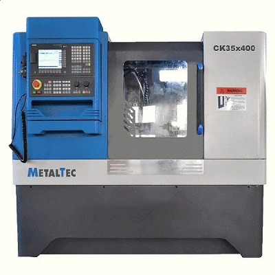 Токарный станок c ЧПУ с горизонтальной станиной MetalTec CK 35x400 Токарный станок c ЧПУ с горизонтальной станиной MetalTec CK 35x400