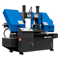 Ленточнопильный станок c поворотом пильного модуля под углом 45 - 90° MetalTec BS 350 CZ