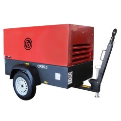 Винтовой дизельный компрессор Chicago Pneumatic CPS 175-100 на шасси Винтовой дизельный компрессор Chicago Pneumatic CPS 175-100 на шасси