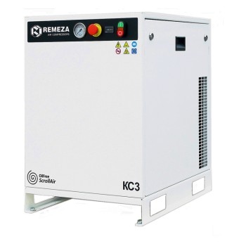 Cпиральный компрессор REMEZA КС10-8М с мембранным осушителем Cпиральный компрессор REMEZA КС10-8М с мембранным осушителем
