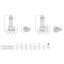 Погружной фекальный насос Zenit DGG 300/2/G65V A0ET5 NC Q TS 2SIC 10 400