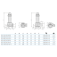 Погружной фекальный насос Zenit DGG 250/2/65 B0AT5 NC Q NAE 2SIC 10 400