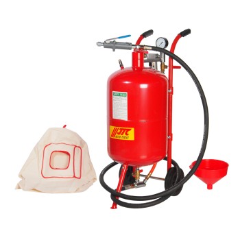 Аппарат пескоструйный 38 литров, шланг 1/2, 250PSI JTC (Объем бака - 38 л) Аппарат пескоструйный 38 литров, шланг 1/2, 250PSI JTC (Объем бака - 38 л)