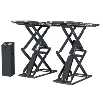 Подъёмник ножничный короткий напольный KraftWell KRW350SF г/п 3500 кг Подъёмник ножничный короткий напольный KraftWell KRW350SF г/п 3500 кг