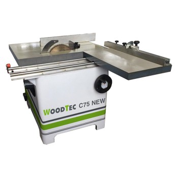 Круглопильный станок по дереву с торцовочной кареткой WoodTec C 75